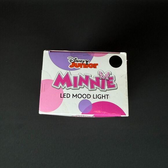 Disney Junior Minnie Mouse 5" LED Mood Light Led Powered - Brand New in box - Picture 2 of 6